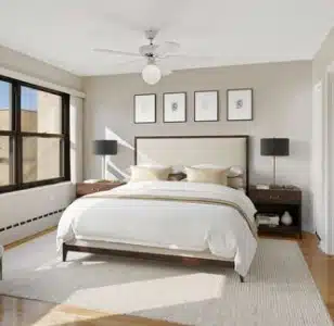 3410 North Lakeshore Dr. bedroom.