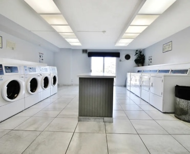 Medinah Terrace Condominiums laundry.
