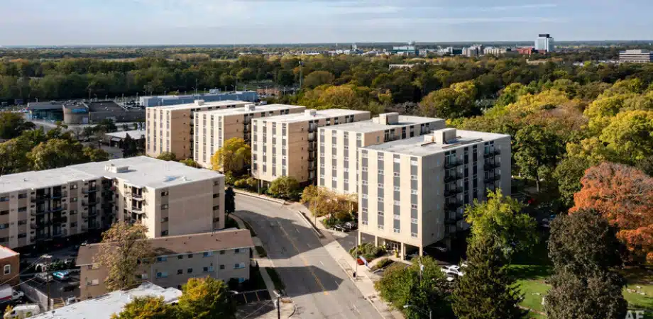 Terrace Apartments buildings.