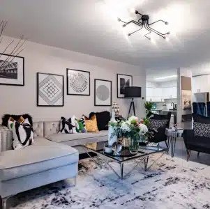 Terrace Apartments living.