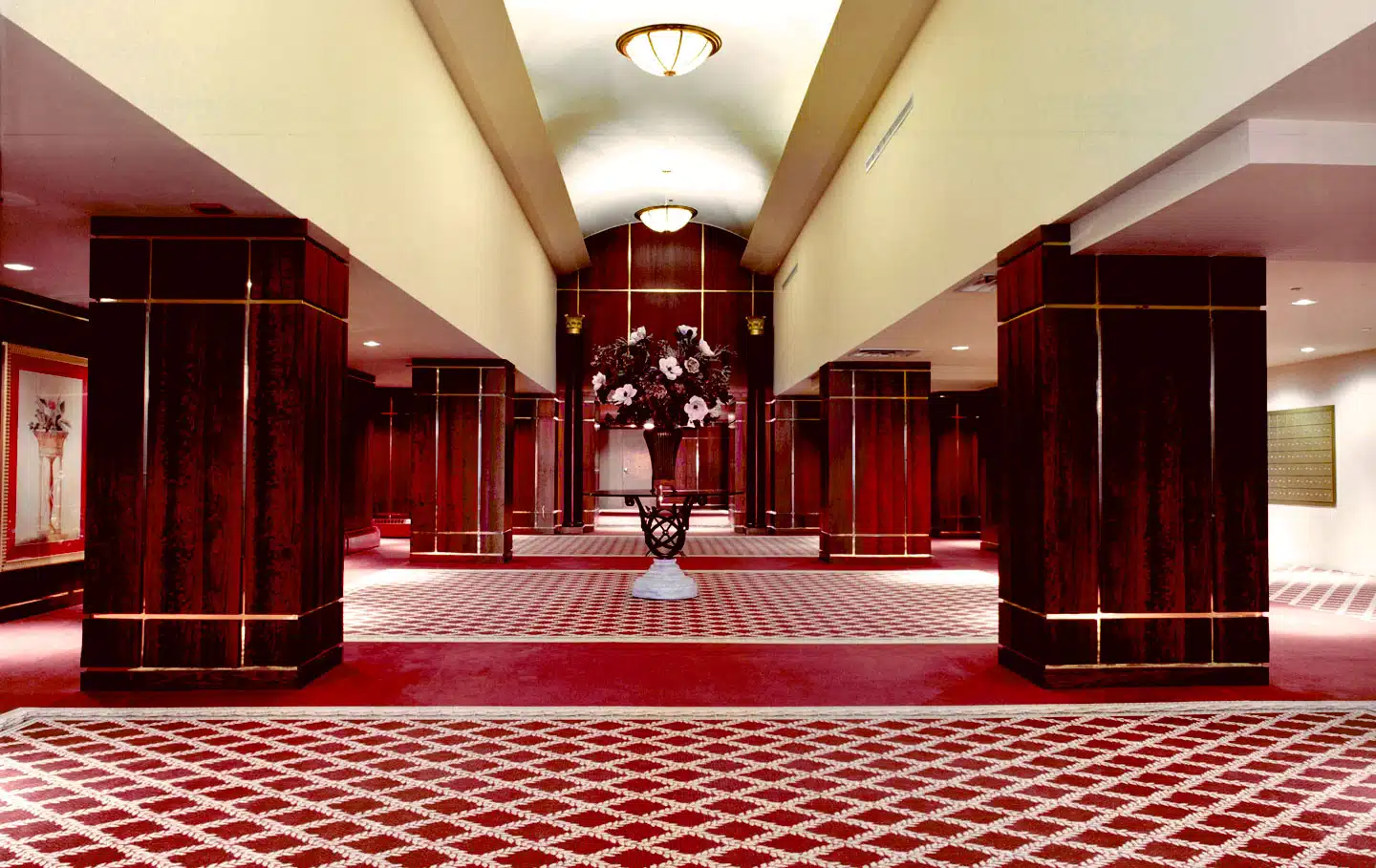 910 South Michigan Ave Lobby, Chicago IL. by Hawthorne World.
