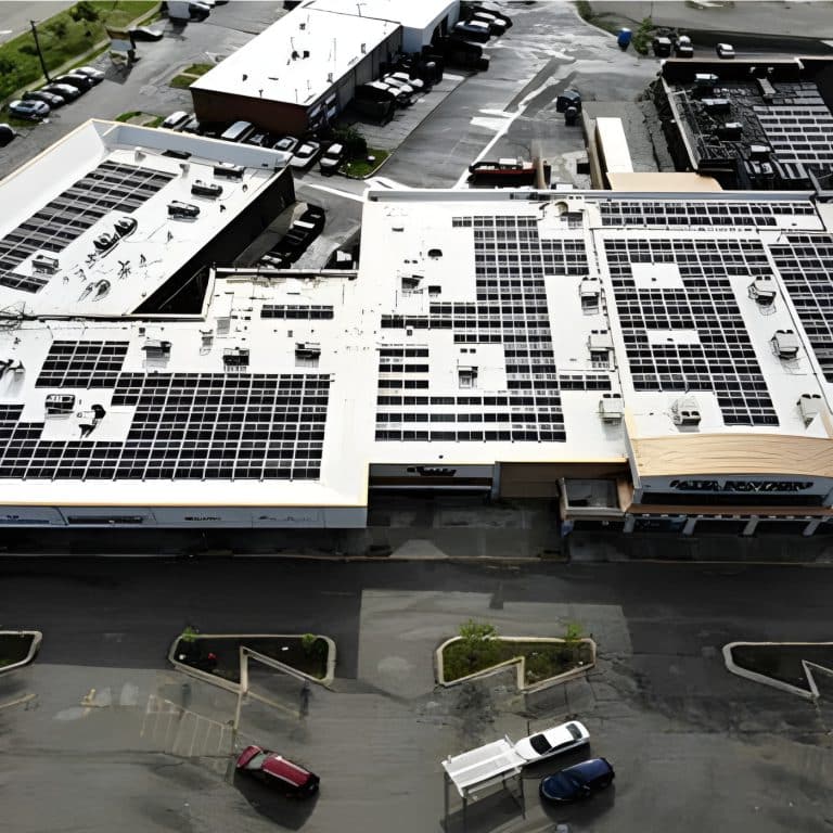 Solar Project for a major grocery store by Hawthorne World.