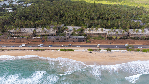 Coco Palms Resort before demolition.